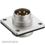 LUMBERG Lumberg Din Plug 3-Pole Male Panel Mount