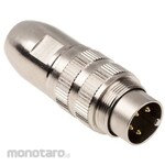 LUMBERG Lumberg Din Plug 4 Pole Male Cable Mount