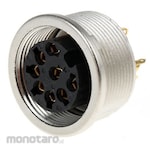 LUMBERG Lumberg Din Socket 8-Pole Female Panel Mount
