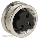 LUMBERG Lumberg Din Socket, 3-Pole, Female, Panel Mount