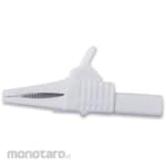 MUELLER ELECTRIC Mueller Bu-65-9 Alligator Clip 30A 19Mm, White