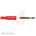 MUELLER ELECTRIC Mueller Electric Red Brass Male Banana Plug, Bu-P5169-2