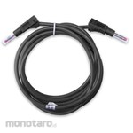 MUELLER ELECTRIC Mueller Electric Test Lead 600V, Black, 36 Inch