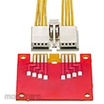 Molex Electronics Edgelock 2Mm Pitch 1 Row Right Angle Straddle Mount Female