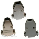 NORCOMP Norcomp D-Sub Backshell 979 Series 50 Position High Density D-Sub, Silver, 979-050-030R121
