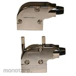 NORCOMP Norcomp D-Sub Backshell 981 Series 15 Position High Density D-Sub, Silver, 981-015-030R121