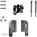 NORCOMP Norcomp D-Sub Backshell 981 Series 25 Position High Density D-Sub, Silver, 981-025-130R121