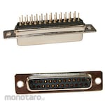 NORCOMP Norcomp D-Sub Connector, 15-Way, Male, Through-Hole Mounting, 171-015-113R911
