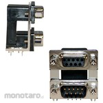 NORCOMP Norcomp D-Sub Connector, 9 Poles, Female/Male, Through-Hole Mounting, 189-009-313R491