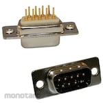 NORCOMP Norcomp D-Sub Connector, 9-Way, Male, Through-Hole Mounting, 772-E09-113R001