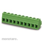 PHOENIX Phoenix Contact Pcb Terminal Block, Mc 1.5/6-St1-5.08 Series, 5.08Mm Pitch, 6-Way, Green