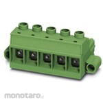 PHOENIX Phoenix Contact Pluggable Terminal Block, Pc 35 Hc/ 2-Stf-15.00 Series, 15Mm Pitch, 2-Pole, Green
