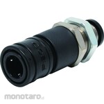 PISCO Light Coupling 15 Series Bulkhead Tube Socket