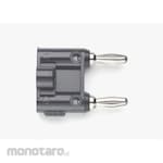 POMONA Pomona Banana Connector Black, Mdp-0