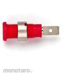 POMONA Pomona Banana Socket, Female, Red, 72922-2