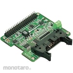 RATOC SYSTEMS Raspberry Pi I2C Isolated Digital I / O Board (Mil Connector Model)