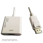 ROLINE Cableadapter 4K Dp-Hdmi M/F Act