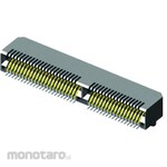 SAMTEC Mec8-Ra Samtec 0.8Mm Pitch 40 Way Dual Row Right Angle Edge Mount Female Card Edge Connector