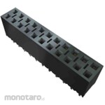 SAMTEC Pcb Connection Socket 12-Pole 2.54Mm 1-Row Through-Hole 1 Bag Of 5