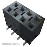 SAMTEC Pcb Connection Socket, 10 Poles, 2.54Mm, 2 Rows, Surface Mount, 2 Pieces Per Bag