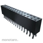 SAMTEC Pcb Connection Socket, 3 Poles, 2.54Mm, 1 Row, Through Hole