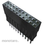 SAMTEC Pcb Connection Socket, 4 Poles, 2.54Mm, 1 Row, Through Hole, 5 Pieces Per Bag