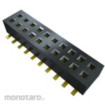SAMTEC Pcb Connection Socket, 6 Poles, 1.27Mm, 2 Rows, Surface Mount, 1 Bag Of 1000