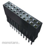 SAMTEC Pcb Connection Socket, 6 Poles, 2.54Mm, 2 Row, Through Hole