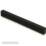 SAMTEC Samtec Pcb Socket, 60 Position, 2.54Mm, 2 Row, Through Hole Mount