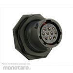 SOURIAU Souriau Sunbank By Eaton Circular Connector, 10 Position, Standard, Panel Mount, Uts71210S