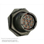 SOURIAU Souriau Sunbank By Eaton Circular Connector, 12-Way, Standard, Panel Mount, Uts71412S