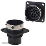 SOURIAU Souriau Sunbank By Eaton Circular Connector, 19 Position, Standard, Flange Mount, Utg01619P