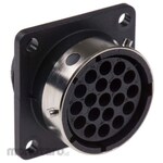SOURIAU Souriau Sunbank By Eaton Circular Connector, 19 Position, Standard, Flange Mount, Utg01619S
