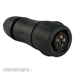 SOURIAU Souriau Sunbank By Eaton Circular Connector, 3-Pole, Standard, Cable Mount, Uts6Jc103W3S