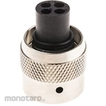 SOURIAU Souriau Sunbank By Eaton Circular Connector, 4-Pole, Standard, Cable Mount, Utg6104Pn