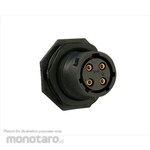SOURIAU Souriau Sunbank By Eaton Circular Connector, 4-Way, Standard, Panel Mount, Uts7124S