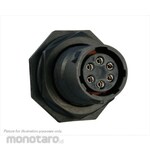 SOURIAU Souriau Sunbank By Eaton Circular Connector, 6-Way, Standard, Panel Mount, Uts7106S