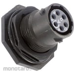 SOURIAU Souriau Sunbank By Eaton Circular Connector, 6-Way, Standard, Panel Mount, Uts710E6P