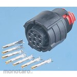 SOURIAU Souriau Sunbank By Eaton Circular Connector, 9-Way, Cable Mount, Cl1F2101