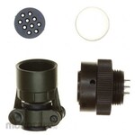 SOURIAU Souriau Sunbank By Eaton Mil Spec Circular Connector 851, Series, Male, 10 Position 85106Ec1210P50