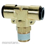 CHIYODA TSUSHO Fitting Pneumatic Male Branch Tee (Metal Body) (Nepel Pneumatik)