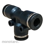 HPC Tee Fitting Pneumatic Black PUT Type