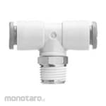 SMC Double-ended Tee Union Inch Size KQ2T07 Series (Sambungan Tee)