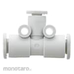 SMC Double-ended Tee Union KQ2T08 Series (Sambungan Tee)