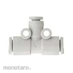 SMC Double-ended Tee Union KQ2T10 Series (Sambungan Tee)
