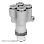 SMC Different Diameter Double Union Y KGUD0