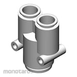 SMC Different Diameter Union (Sambungan Y Reduksi)