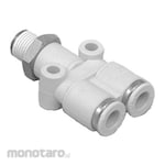 CKD Air Fitting Joint Both Ports Y Tee Union (Sambungan Y)