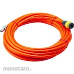 TRUSCO Hose Soft Urethane Braid Tubing with Plastic Coupling Socket (Selang Kompresor / Selang Angin)