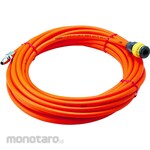 TRUSCO Soft Urethane Braid Tube with Plastic Coupling Socket